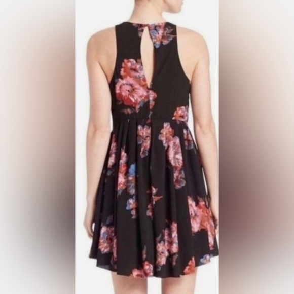 Free People | Flutter By Pleated Cloud Floral Combo Dress - Picture 2 of 7